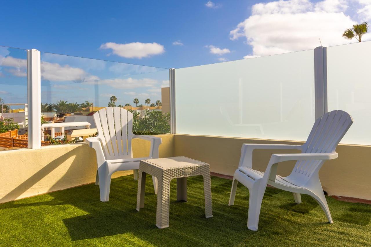 Private Villa With Heated Pool & Terrace See View Corralejo Exteriör bild