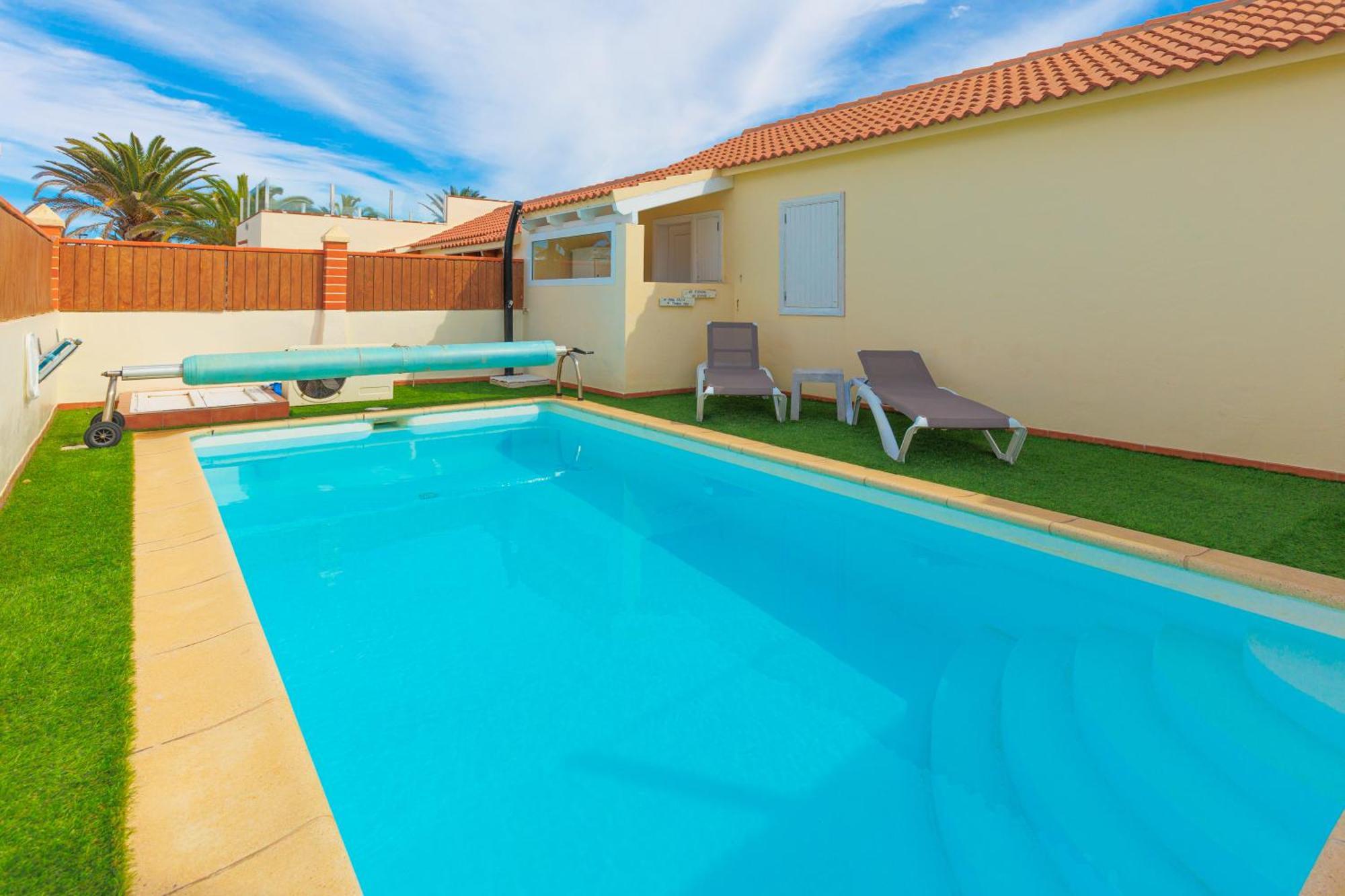 Private Villa With Heated Pool & Terrace See View Corralejo Exteriör bild
