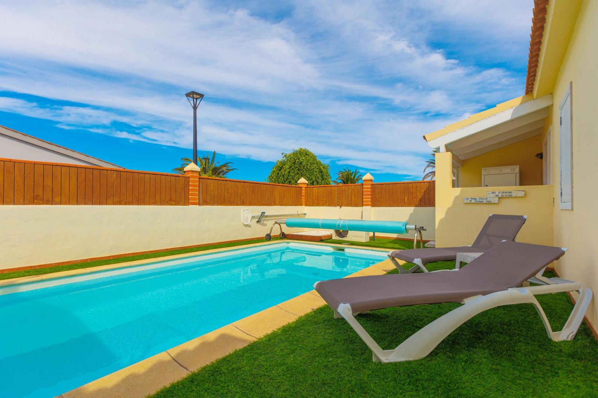 Private Villa With Heated Pool & Terrace See View Corralejo Exteriör bild