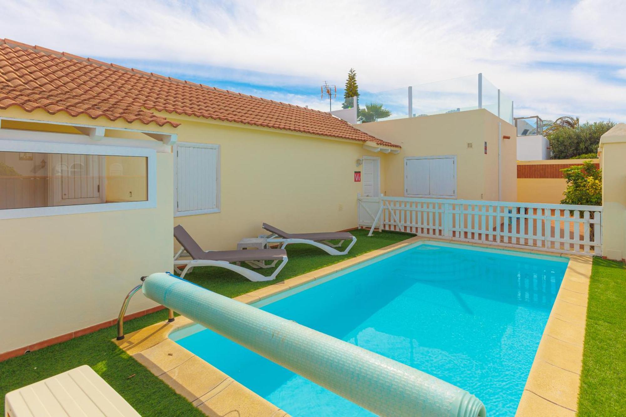 Private Villa With Heated Pool & Terrace See View Corralejo Exteriör bild